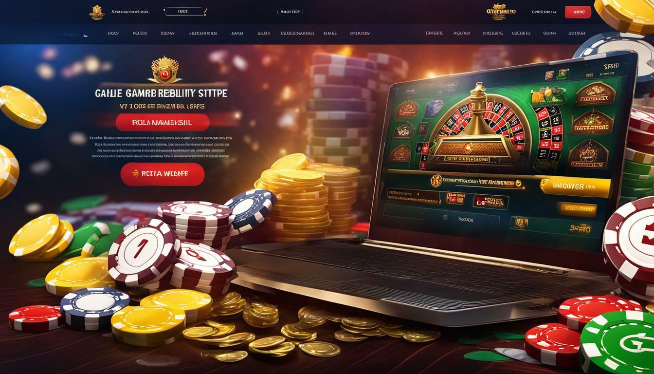 Gambarnya: Penjudi online bermain di situs terpercaya